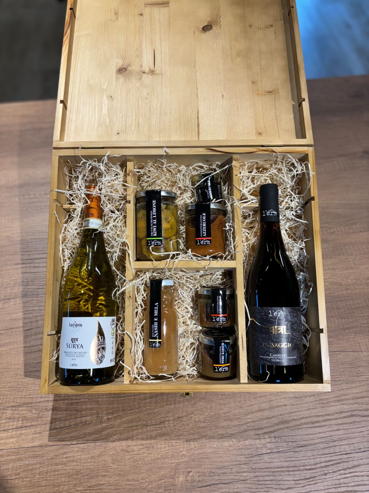 Cassetta in legno Food & Wine - CL03